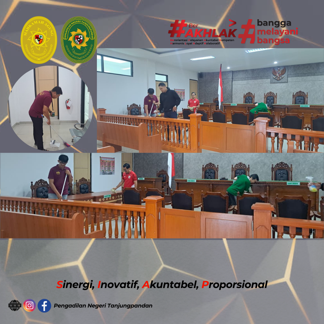 KEGIATAN KERJA BAKTI DILINGKUNGAN KANTOR